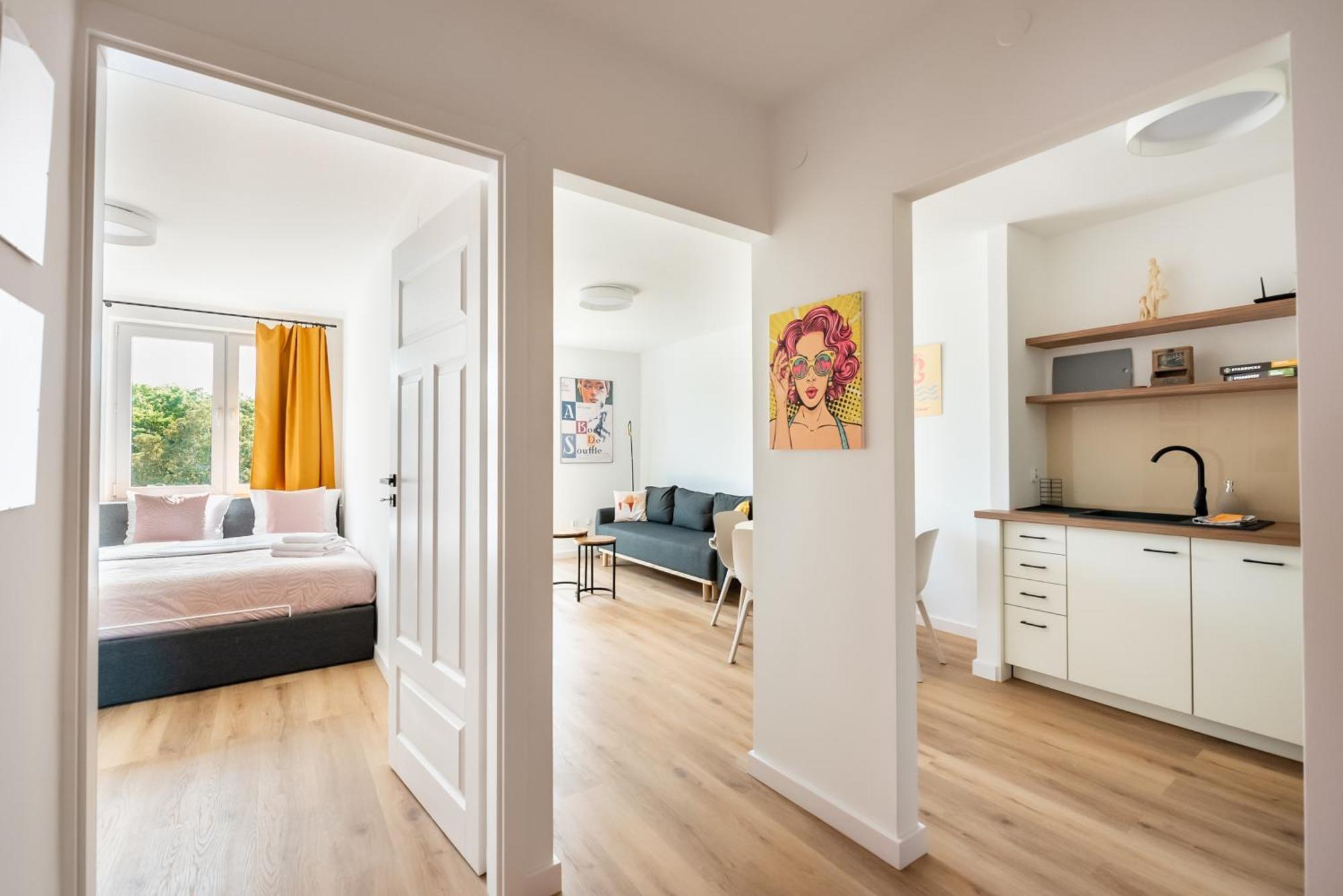 Apartment Powisle Comfy Warschau